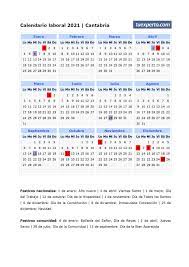 Calendario laboral de barcelona 2019 en pdf. Calendario Laboral 2021 Calendarios Con Festivos Por Comunidad Para Imprimir