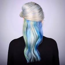 First things first, these colors can fade make sure you get a perfectly blonde canvas to work with before getting the rainbow hair color. The Ice Blonde Rainbow Hair Color Trend Is A Game Changer Wella Professionals