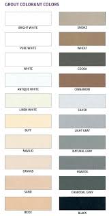Epoxy Grout Colors Codediary