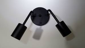 The lighting centre has been lighting new zealand from its central auckland location for over a decade. Double Wall Sconce Black