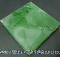 Iceberg Glass2 Green and White Jade Glass Stone Slabs ...