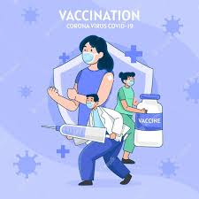 La vacunación se llevará a cabo en etapas de acuerdo a los grupos establecidos y se realizará en forma gratuita, equitativa y voluntaria. Ilustracion De Vacuna De Coronavirus De Dibujos Animados Vector Gratis