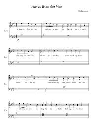 , last edit on dec 24, 2019. Leaves From The Vine Sheet Music For Strings Plucked Other Solo Musescore Com