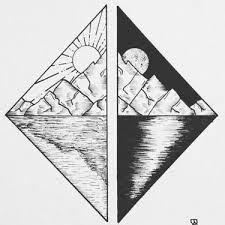 17 Symbolic Tattoos For Twins With Real Meaning Night Tattoo Ink Illustrations Cool Art Drawings