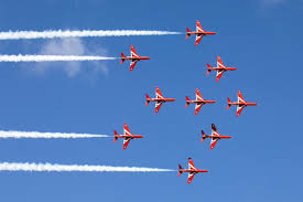 There is a chance you will see the raf's famous air display. Red Arrows On Twitter Building On Last Week S First Nine Ship With More Productive Display Practices Today Great Images By Redarrows Team Photographer Sac Abigail Drewett Https T Co 487oyczw0j