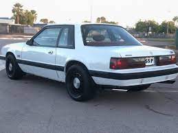Weekly Craigslist Hidden Treasure 1989 Ford Mustang Ssp Cop Car This Ford Chased Porsches For A Living Ford Mustang Mustang Fox Body Mustang