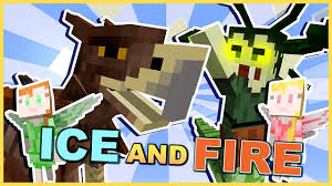 Fire dragons breathe fire and roam most of the habitable world, whilst ice dragons inhabit the coldest places known to man and freeze their prey to death. Dragons In Minecraft Ice And Fire Mod Showcase Minecraft Mod Review Youtube
