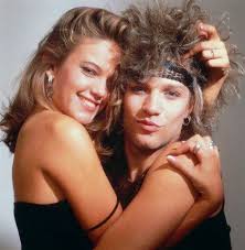 Find more of bon jovi lyrics. Diane Lane And Jon Bon Jovi 1985 She Was Rumored To Be The Inspiration For You Give Love A Bad Name Oldschoolcool