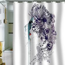 Refreshing Shower Curtain Designs For The Modern Bath Modern Shower Curtains Modern Shower Designer Shower Curtains