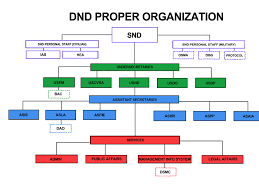 Dnd Organizational Structure