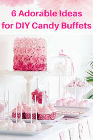 Check out the simple diy candy buffet jars photogallery below. Six Adorable Ideas For Diy Candy Buffets Plus Helpful Tips An Alli Event