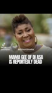 Oh, Mama Gee of Di Asa passed away 😭😭😭😭 RIP💔💔💔💔