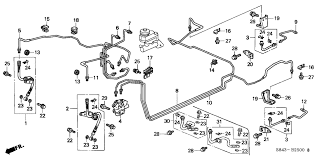 If a 2000 honda accord is making a howling noise when the brakes are pressed the rotor may be the issue. 2001 Accord Brake Line From Rear Wheel Cylinder Honda Tech Honda Forum Discussion