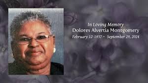 Dolores Alvertia Montgomery Obituary