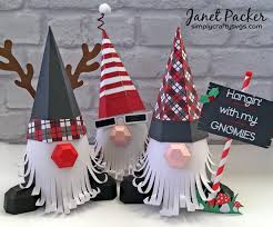 Crafting Quine 8 Ways And More To Customise Your Christmas Gnomes The Gnome Svg From Simply Crafty Svgs