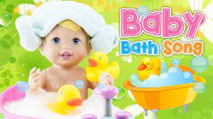 4.4 out of 5 stars with 54 ratings. Hd New Bath Song How To Bath Baby Doll Bathtime Toy Video Nursery Rhymes Original Song Baby Bath Baby Songs New Baby Products