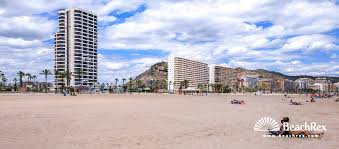 Freuen sie sich auf klimatisierte unterkünfte mit kostenfreiem wlan, einem saisonalen außenpool und einer bar. Platja Escollera Cullera Valencia Spanien Beachrex Com
