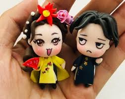 Custom Clay Figure, Custom Anime Figurines, Character Handmade Figures  Clay, Cartoon Characters, Personalized Game Chibi Figurine