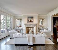 Sikes envisioned a beautiful living room inspired by the iconic la fiorentina for the inaugural 2020 kips bay dallas. Gorgeous Transitional White Living Room Decor Luxury Living Room Decor White Living Room Decor Classic Living Room