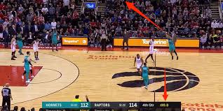 Nba arenas baskets iphone charlotte hornets historical pictures basketball court history sports logos january. Jeremy Lamb Hits Half Court Game Winner In Craziest Shot Of Nba Season Business Insider