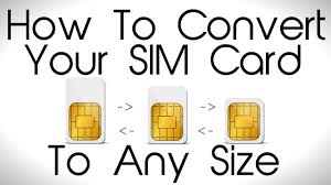 How To Convert Your Sim Card To Any Size
