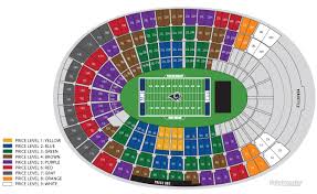 la coliseum usc football seating chart www