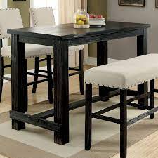 Despite their strength and durability, they. Furniture Of America Helin Ii Bar Height Dining Table Bar Height Dining Table Solid Wood Dining Table Dining Table In Kitchen