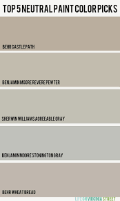 Revere pewter can also evoke a more contemporary vibe in a room, especially when paired with cool grays. How To Pick Paint Colors Including Neutrals Life On Virginia Street