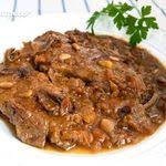 La Vedella Amb Bolets Feta A La Cassola Recetas Con Carne Nutritivo Carne