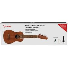 The first audio clip is me playing the a string on a soprano ukulele. Fender Seaside Soprano Ukulele Pack Buy Online In South Africa Takealot Com