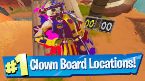 The task of finding the carnival clown boards around the fortnite map isn't too troublesome; Get A Score Of 10 Or More On A Carnival Clown Board Locations Fortnite 14 Days Of Summer Challenge Alienware Arena