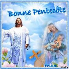 2 фразы в 2 тематиках. Bonne Pentecote Picmix