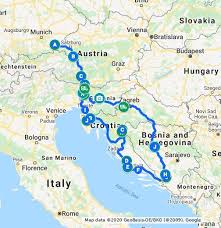 Unser Roadtrip Mit Dem Bulli Durch Slowenien Kroatien Und Bosnien Und Herzegowina In Der Ubersicht Ubernachtungspla In 2020 Bosnien Bosnien Und Herzegowina Slowenien