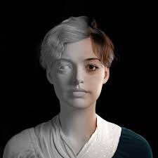 Painting hair photorealistically for a portrait