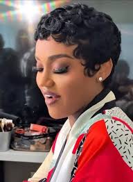 The wedding hairstyle of Chioma Adeleke, Davido's wife, has taken the  fashion world by storm. The hairstyle, which was not commonly worn before,  has become the most sought-after wig in the market,