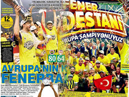 Avrupa şampiyonu fenerbahçe belgeselini bu videoda bulabilirsiniz. Fenerbahce Nin Sampiyonlugu Mansetlerde Eurohoops