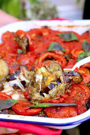 Aubergines Roties Tomates Et Pesto Recette Aubergine Recettes De Cuisine Recette Legume