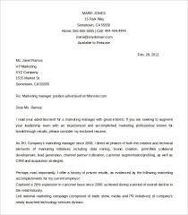 Always use a cover letter format that follows one of the basic business letter outline. Free Cover Letter Template Word Pdf Documents Sample For Job Application Examples Cover Letter For Resume Marketing Cover Letter Cover Letter Template Free