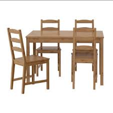 Maybe you would like to learn more about one of these? Ikea Pine Table 4 Chairs Furniture Tables Chairs On Carousell
