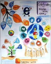 7 K Ideas Digital India Digital India Posters India Poster