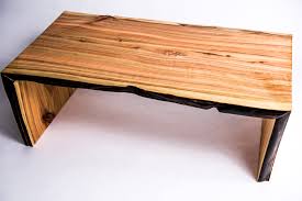 Our custom built cypress tables are handcrafted right here in carencro, la. Live Edge Cypress Double Waterfall Coffee Table