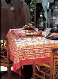 Fleurs Des Indes French Linen Table Cloths French Country Tablecloths Table Cloth French Country Tables