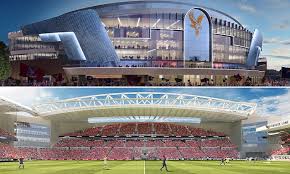 Fun stories & photos about your journey to home & away games, how to get there, where to eat, park, stay etc. Crystal Palace Reveal Plans For Selhurst Park Development Daily Mail Online