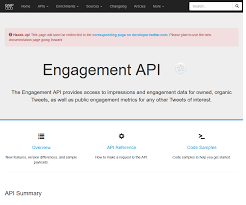 Gnip Engagement Api Overview Documentation Alternatives
