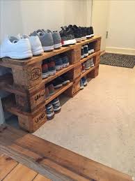 Shoe Rack Pallet Palettenprojekte Diy Mobel Paletten Schuhregal Paletten