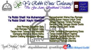 Maybe you would like to learn more about one of these? Teks Ya Robbi Sholli Versi Cinta Terlarang Gus Azmi Syubbanul Muslimin Mp3 Terbaru Youtube