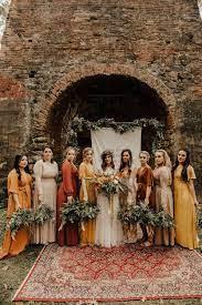 A Boho Diy Wedding You Won T Want To Miss Rustic Bridesmaids Bridesmaid Bridesmaid Inspiration