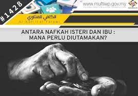 Maybe you would like to learn more about one of these? Pejabat Mufti Wilayah Persekutuan Al Kafi 1428 Antara Nafkah Isteri Dan Ibu Bapa Mana Perlu Diutamakan