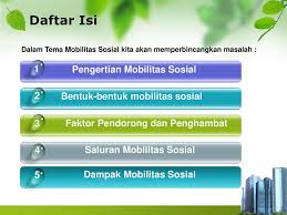 Pengertian mobilitas sosial pada dasarnya yaitu perubahan susunan status orang didalam masyarakat baik secara vertikal maupun horizontal. Kelas Viii Semester Gasal Ppt Download