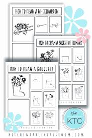 The above spring project ideas can prove immensely helpful for coders and software developers. Spring Season Drawing Guides Fun Free Drawing Lessons The Kitchen Table Classroom